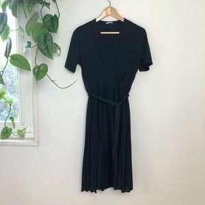 Vintage Black Gauze Dress